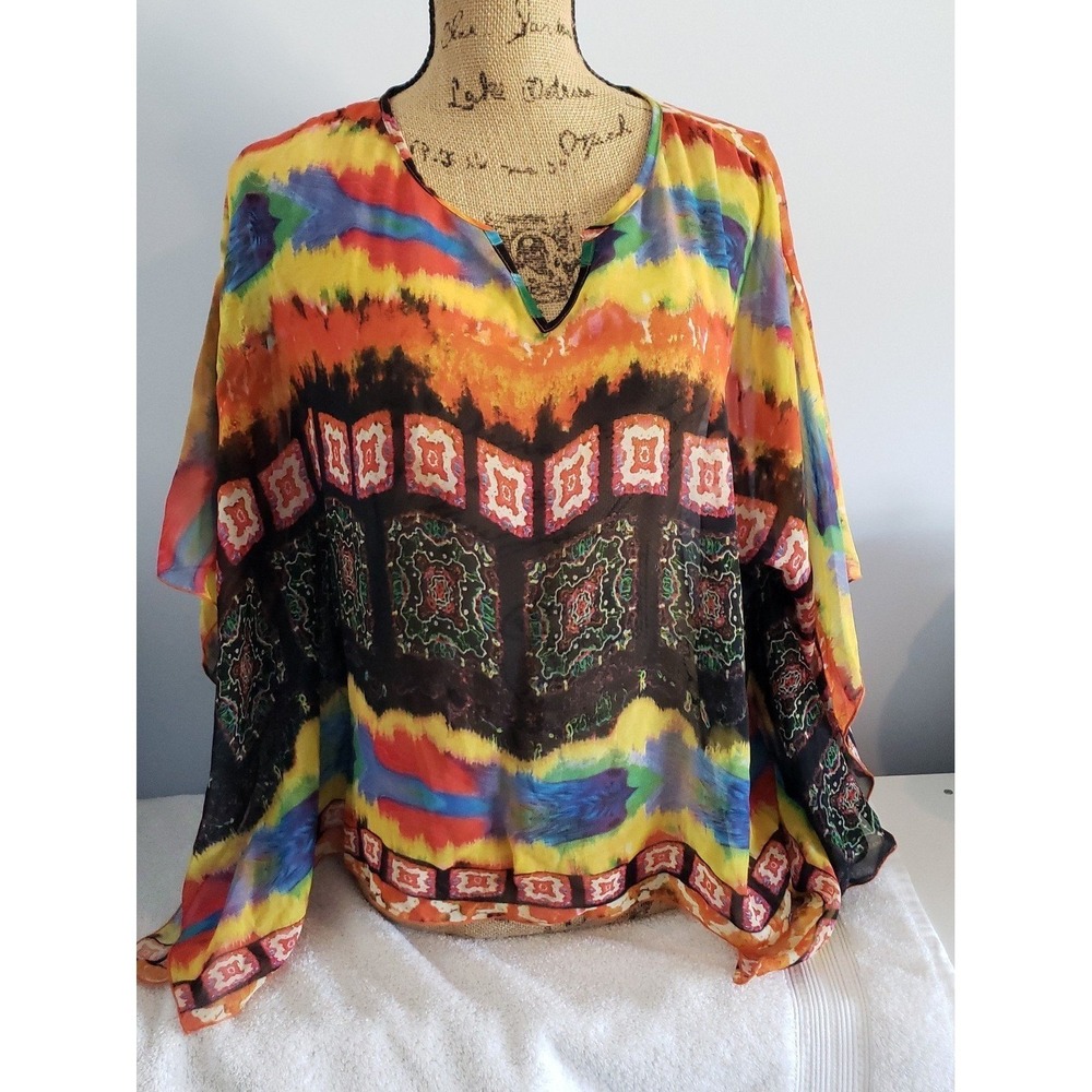 Adica Womans scarf top‎ Size Small
